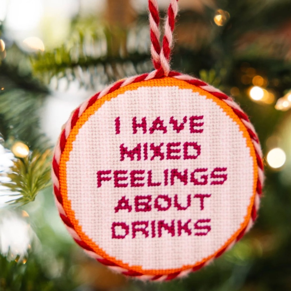 Furbish Studio Needlepoint Ornament